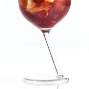 Műanyag borospohár közeli bélyegkép